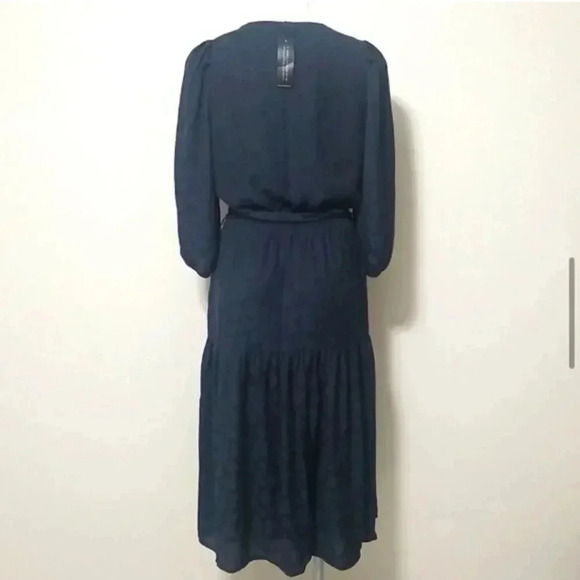 Banana Republic Puff Sleeve Satiny Dress - Picture 6 of 13